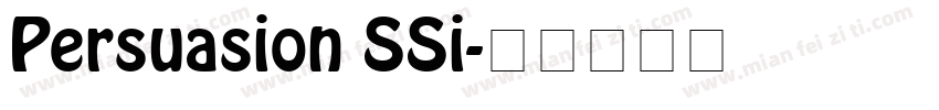 Persuasion SSi字体转换